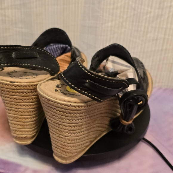 #3313 La Lexi Huaraches high heels leather laces up women's shoes - Picture 4 of 8